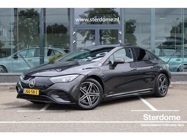 Mercedes-Benz EQE 300 AMG Line 89 kWh I Panoramadak I Burmester I Distronic Pro I Stoelverwarming I KEYLESS GO I Camera I Memory stoelen I I Sfeerverlichting I Alarm I Apple carplay I