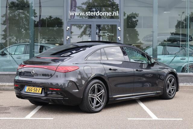 Mercedes-Benz EQE 300 AMG Line 89 kWh I Panoramadak I Burmester I Distronic Pro I Stoelverwarming I KEYLESS GO I Camera I Memory stoelen I I Sfeerverlichting I Alarm I Apple carplay I