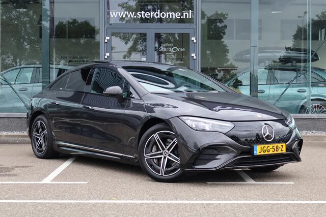 Mercedes-Benz EQE 300 AMG Line 89 kWh I Panoramadak I Burmester I Distronic Pro I Stoelverwarming I KEYLESS GO I Camera I Memory stoelen I I Sfeerverlichting I Alarm I Apple carplay I