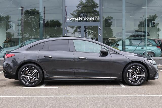Mercedes-Benz EQE 300 AMG Line 89 kWh I Panoramadak I Burmester I Distronic Pro I Stoelverwarming I KEYLESS GO I Camera I Memory stoelen I I Sfeerverlichting I Alarm I Apple carplay I