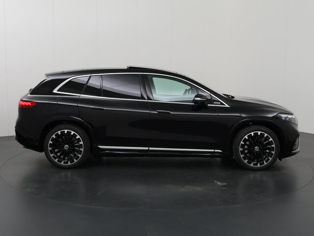 Mercedes-Benz EQS SUV 500 4MATIC AMG Line 108 kWh | Business Class | MBUX Entertainment | Hyperscreen | 22-Inch | Panoramadak | Massage | Trekhaak | Rijassistentiepakket+ | Stoelventilatie en -verwarming |