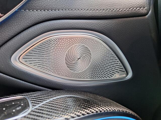 Mercedes-Benz EQS 450+ AMG | Premium PLUS | Executive Rear Pakket | Hyperscreen | Nightpakket | AMG Carbon Sierdelen | Panoramadak | Memorystoelen Verwarmd | Burmester 3D | Head-up Display | Trekhaak | Sfeerverlichting | Apple & Android Carplay | Showmodel