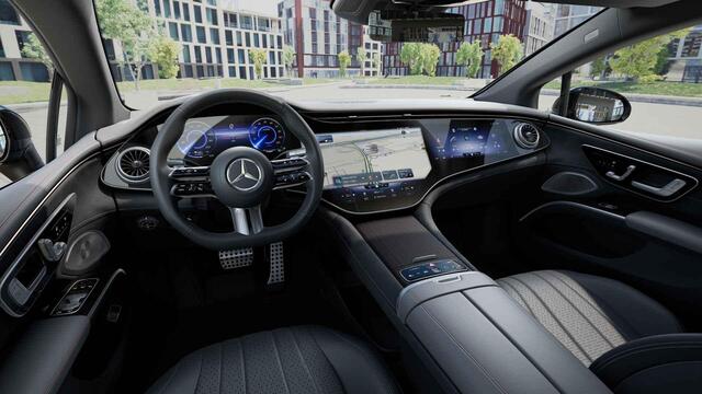 Mercedes-Benz EQS 450+ AMG Line 108 kWh | Advanced Plus pakket | Parkeerpakket met 360°-camera | DIGITAL LIGHT | Hyperscreen | Apple CarPlay | Burmester Surround Sound systeem