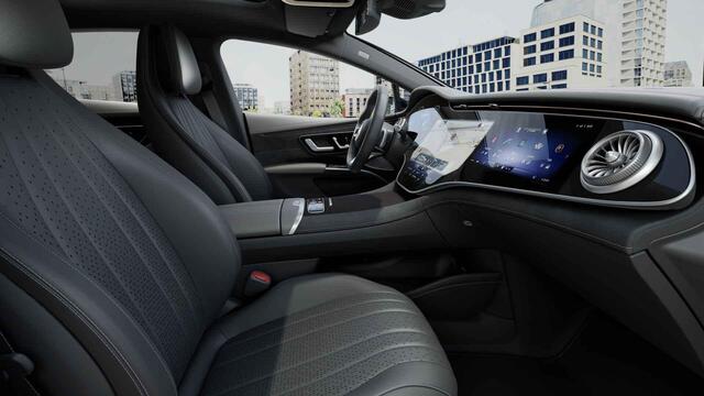 Mercedes-Benz EQS 450+ AMG Line 108 kWh | Advanced Plus pakket | Parkeerpakket met 360°-camera | DIGITAL LIGHT | Hyperscreen | Apple CarPlay | Burmester Surround Sound systeem