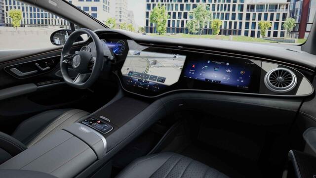Mercedes-Benz EQS 450+ AMG Line 108 kWh | Advanced Plus pakket | Parkeerpakket met 360°-camera | DIGITAL LIGHT | Hyperscreen | Apple CarPlay | Burmester Surround Sound systeem