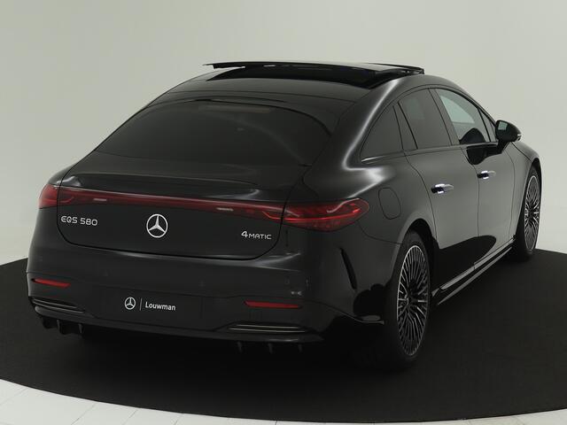 Mercedes-Benz EQS 580 4MATIC AMG Line 108 kWh | Premium Plus pakket | Nightpakket | Digital light | Achterasbesturing tot 10° | Garagedeuropener | Akoestiekcomfortpakket | KEYLESS GO-comfortpakket |