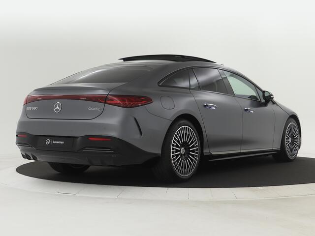 Mercedes-Benz EQS 580 4MATIC AMG Line 108kWh | Achterasbesturing 10° | Garagedeuropener | Voorruit verwarmd | Nightpakket | MBUX Augmented reality | Akoestiek comfortpakket | KEYLESS GO-comfortpakket | Rij-assistentiepakket Plus |