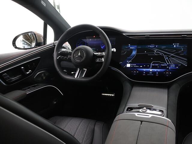 Mercedes-Benz EQS 450+ AMG Line 108 kWh | Advanced Plus pakket | Parkeerpakket met 360°-camera | DIGITAL LIGHT | Hyperscreen | Apple CarPlay | Burmester Surround Sound systeem
