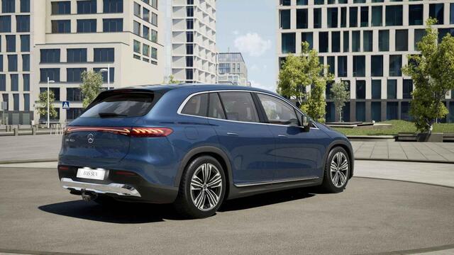 Mercedes-Benz EQS SUV 450+ Luxury Line 7p 108 kWh | Panoramadak | Burmester | Headup | Lederenbekleding | Trekhaak | Stoelventilatie | Memory |