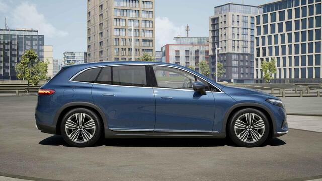 Mercedes-Benz EQS SUV 450+ Luxury Line 7p 108 kWh | Panoramadak | Burmester | Headup | Lederenbekleding | Trekhaak | Stoelventilatie | Memory |