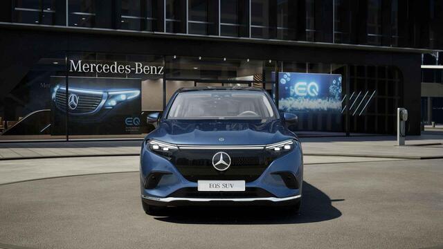 Mercedes-Benz EQS SUV 450+ Luxury Line 7p 108 kWh | Panoramadak | Burmester | Headup | Lederenbekleding | Trekhaak | Stoelventilatie | Memory |
