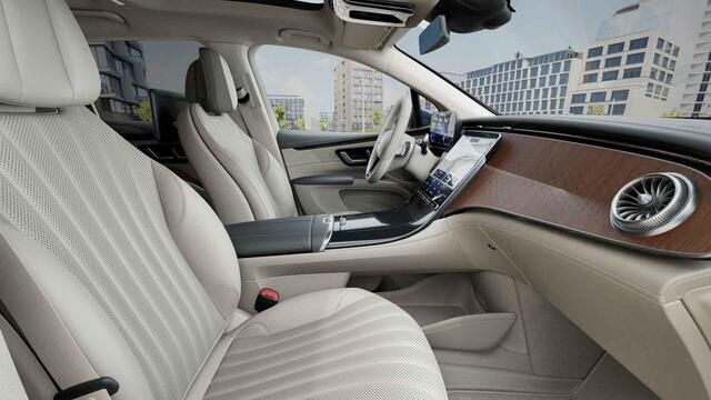 Mercedes-Benz EQS SUV 450+ Luxury Line 7p 108 kWh | Panoramadak | Burmester | Headup | Lederenbekleding | Trekhaak | Stoelventilatie | Memory |