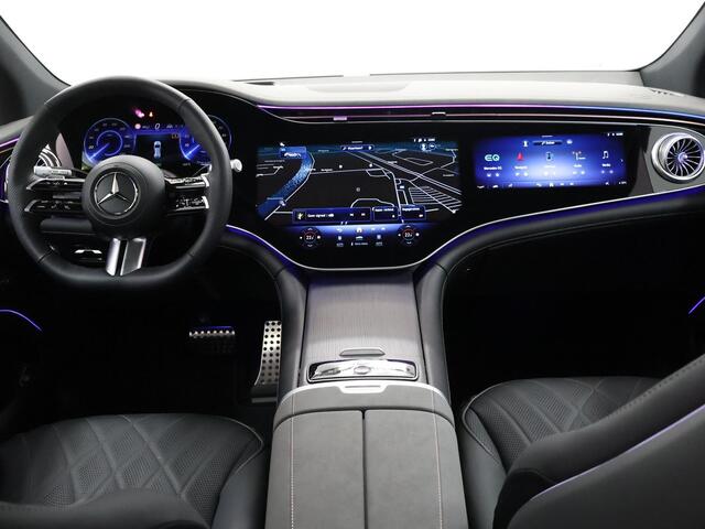 Mercedes-Benz EQS SUV 450+ AMG Line 118 kWh 22 inch LM velgen | Nappa leder | Multicontourstoelen | Rij ass. | head up | 360 gr