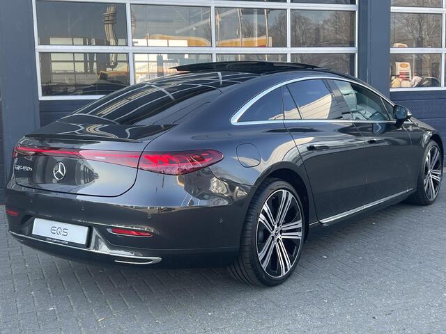 Mercedes-Benz EQS 450+ Luxury Line | MANUFAKTUR Interieur Pakket | Premium Plus Pakket | Rijassistentiepakket Plus | Panoramadak | MBUX Hyperscreen | 360° Camera | AIRMATIC Luchtvering | Achterasbesturing | Head-up Display | Burmester Surround Sound