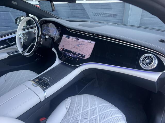 Mercedes-Benz EQS 450+ Luxury Line | MANUFAKTUR Interieur Pakket | Premium Plus Pakket | Rijassistentiepakket Plus | Panoramadak | MBUX Hyperscreen | 360° Camera | AIRMATIC Luchtvering | Achterasbesturing | Head-up Display | Burmester Surround Sound