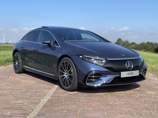Mercedes-Benz EQS 450+ AMG Line 108 kWh Mercedes-Benz EQS 450+ AMG Line 108kWh | Hyperscreen | Achterasbesturing | Panoramadak | Rijassistentie+ | Burmester | Stoelventilatie/verwarming | 360 camera |