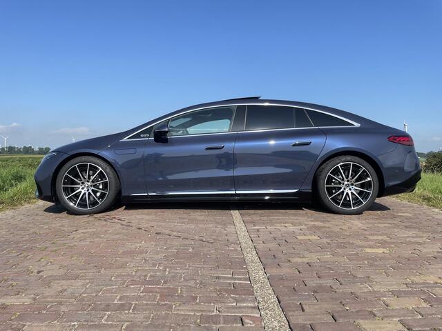 Mercedes-Benz EQS 450+ AMG Line 108 kWh Mercedes-Benz EQS 450+ AMG Line 108kWh | Hyperscreen | Achterasbesturing | Panoramadak | Rijassistentie+ | Burmester | Stoelventilatie/verwarming | 360 camera |