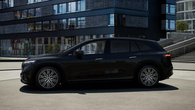 Mercedes-Benz EQS SUV 450 4MATIC AMG Line 7p 108 kWh | Trekhaak | Nightpakket | Rijassistentiepakket Plus | Akoestiekcomfortpakket | Parkeerpakket met 360°-camera | ENERGIZING-pakket Plus | DISTRONIC PLUS | KEYLESS GO-comfortpakket | EASY PACK achterklep |