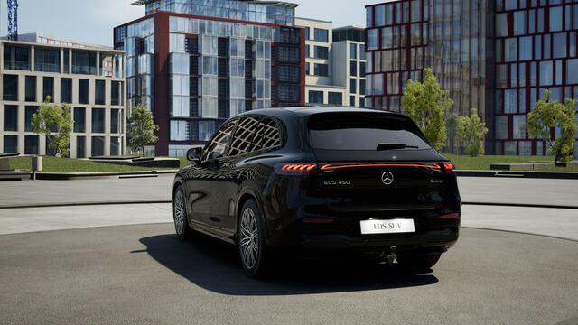 Mercedes-Benz EQS SUV 450 4MATIC AMG Line 7p 108 kWh | Trekhaak | Nightpakket | Rijassistentiepakket Plus | Akoestiekcomfortpakket | Parkeerpakket met 360°-camera | ENERGIZING-pakket Plus | DISTRONIC PLUS | KEYLESS GO-comfortpakket | EASY PACK achterklep |