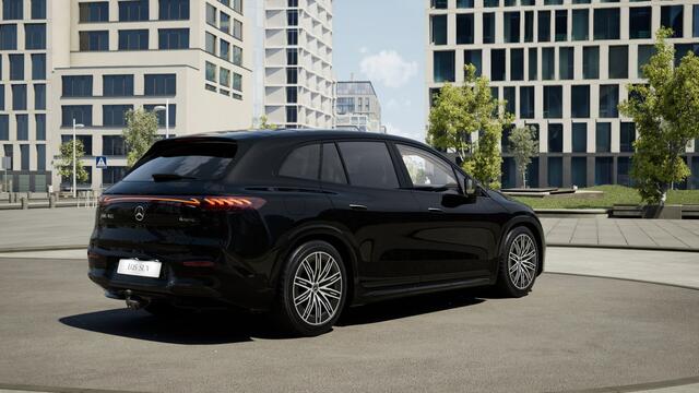 Mercedes-Benz EQS SUV 450 4MATIC AMG Line 7p 108 kWh | Trekhaak | Nightpakket | Rijassistentiepakket Plus | Akoestiekcomfortpakket | Parkeerpakket met 360°-camera | ENERGIZING-pakket Plus | DISTRONIC PLUS | KEYLESS GO-comfortpakket | EASY PACK achterklep |