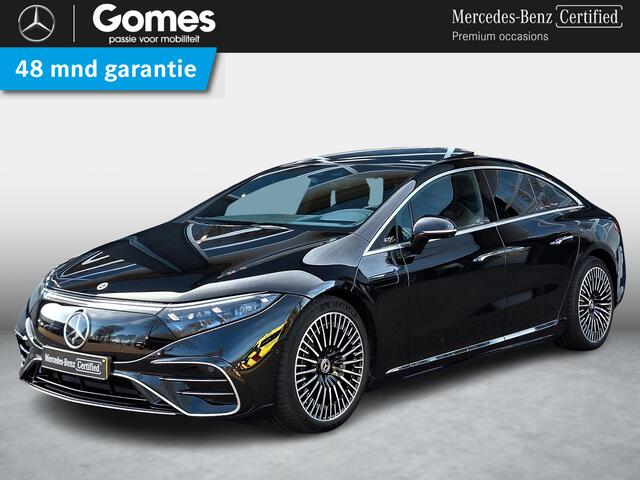 Mercedes-Benz EQS 580 4MATIC AMG Line 108 kWh | Panoramadak | Burmester | Massage stoelen | DIGITAL LIGHT | 360? camera | Achterasbesturing | Memory pakket | Head-up Display | ENERGIZING pakket | Elektrische achterklep