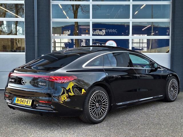Mercedes-Benz EQS 580 4MATIC AMG Line 108 kWh | Panoramadak | Burmester | Massage stoelen | DIGITAL LIGHT | 360? camera | Achterasbesturing | Memory pakket | Head-up Display | ENERGIZING pakket | Elektrische achterklep