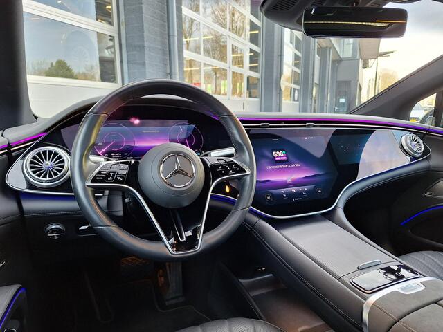 Mercedes-Benz EQS 580 4MATIC AMG Line 108 kWh | Panoramadak | Burmester | Massage stoelen | DIGITAL LIGHT | 360? camera | Achterasbesturing | Memory pakket | Head-up Display | ENERGIZING pakket | Elektrische achterklep