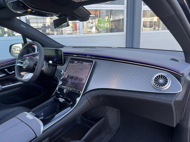 Mercedes-Benz EQS SUV 450+ AMG Line Premium Pakket | Night Pakket | Rijassistentiepakket Plus | Panoramadak | Trekhaak | Burmester Surround Sound | AIRMATIC Luchtvering | Head-up Display | 360° Camera | Apple CarPlay | Android Auto | Stuurverwarming