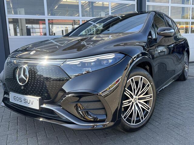 Mercedes-Benz EQS SUV 450+ AMG Line Premium Pakket | Night Pakket | Rijassistentiepakket Plus | Panoramadak | Trekhaak | Burmester Surround Sound | AIRMATIC Luchtvering | Head-up Display | 360° Camera | Apple CarPlay | Android Auto | Stuurverwarming
