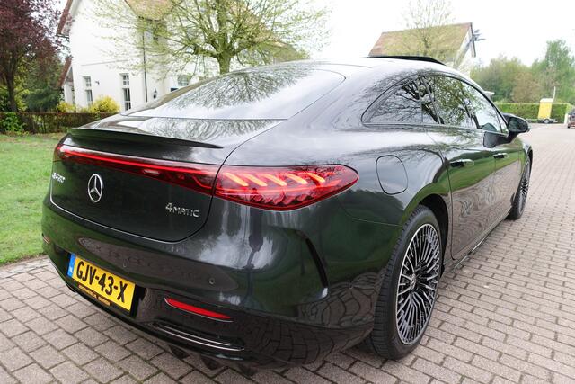 Mercedes-Benz EQS 580 4MATIC AMG Line 108 kWh | Burmester | Achterasbesturing 10° | KEYLESS GO-comfortpakket | HUD | 360° Camera | DIGITAL LIGHT | Night Pakket | | Carbon pakket | Stoelventilatie | Stuurwielverw. | Stoelverw. | Massage | Panoramadak | Memory pakket