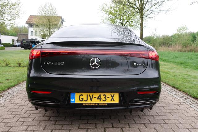 Mercedes-Benz EQS 580 4MATIC AMG Line 108 kWh | Burmester | Achterasbesturing 10° | KEYLESS GO-comfortpakket | HUD | 360° Camera | DIGITAL LIGHT | Night Pakket | | Carbon pakket | Stoelventilatie | Stuurwielverw. | Stoelverw. | Massage | Panoramadak | Memory pakket