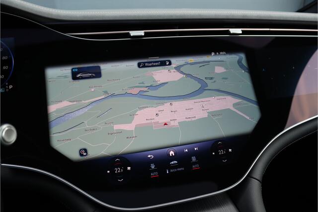 Mercedes-Benz EQS 450+ AMG Line 108 kWh | ex btw. ¤56.500,- | MBUX Hyperscreen | Airmatic | Achterasbesturing | Massage | Stoelventilatie | HUD | Distronic+ | Burmester | Digital Light | Luchtkwaliteitspakket |