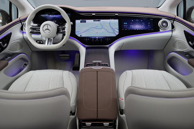 Mercedes-Benz EQS 450+ AMG Line 118 kWh | Hyperscreen | Luchtvering | Achterasbesturing | Distronic | Burmester | Memory | Keyless Go | Warmtepomp | Elek. Zitplaatsen Achter |