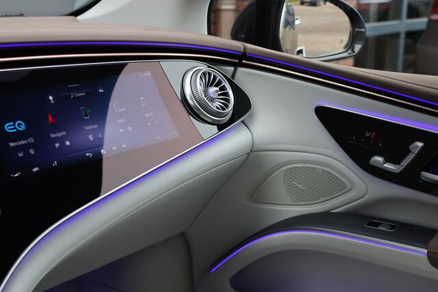 Mercedes-Benz EQS 450+ AMG Line 118 kWh | Hyperscreen | Luchtvering | Achterasbesturing | Distronic | Burmester | Memory | Keyless Go | Warmtepomp | Elek. Zitplaatsen Achter |