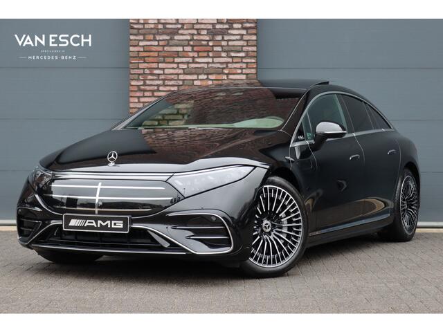 Mercedes-Benz EQS 350 Exclusive Line 118 kWh | Airmatic | Achterasbesturing | Hyperscreen | Distronic+ | Panoramadak | HUD | Trekhaak | Digital Light | Burmester | Keyless Go | Verwarmd Stuurwiel | 22kW |