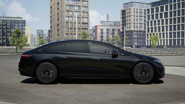 Mercedes-Benz EQS 450+ AMG Line 108 kWh | 21" lichtmetalen velgen | Stoelventilatie | Panoramadak | Rijassistentiepakket | Burmester | Memory |