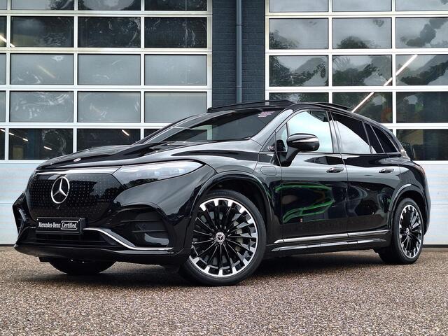 Mercedes-Benz EQS SUV 450 4MATIC | AMG Line | Panoramadak | Trekhaak | Premium Plus Pakket | Night Pakket | Rijassistentiepakket Plus | AIRMATIC Luchtvering | 360° Camera | Burmester 3D Surround Sound | Head-up Display | Achterasbesturing | Multicontourstoelen