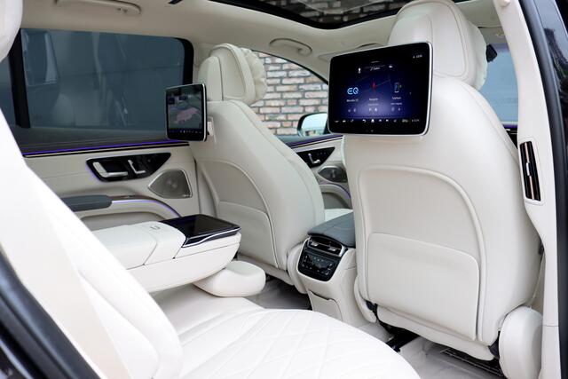 Mercedes-Benz EQS SUV 450+ AMG Line 108 kWh | Luchtvering | Hyperscreen | Achterasbesturing | Massage | Distronic+ | Entertainment Achter | Massage | Burmester | Verwarmd Stuurwiel | Tablet | HUD |