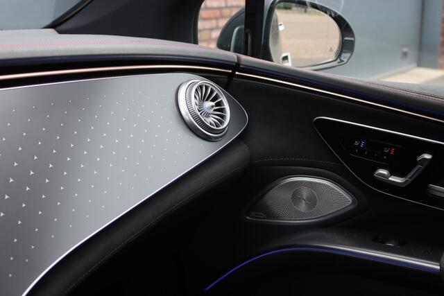 Mercedes-Benz EQS 450+ AMG Line Premium+ 108 kWh | Luchtvering | Achterasbesturing | Distronic+ | Burmester | Stoelventilatie | Massage | Digital Light | Panoramadak | HUD | Verwarmd Stuurwiel |