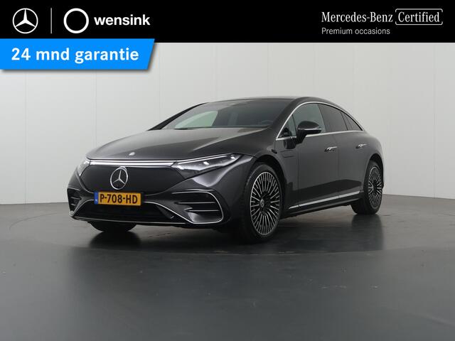 Mercedes-Benz EQS 450+ AMG Line 108 kWh | Panoramadak | Burmester | 21" lichtmetalen velgen | Stoelventilatie |