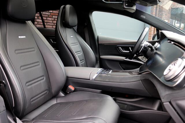 Mercedes-Benz EQS AMG 53 4MATIC+ 108 kWh | Manufaktur | Keramisch | Achterasbesturing | Hyperscreen | Carbon | HUD | Massage | Verwarmd Stuurwiel | Stoelventilatie | Luchtvering |