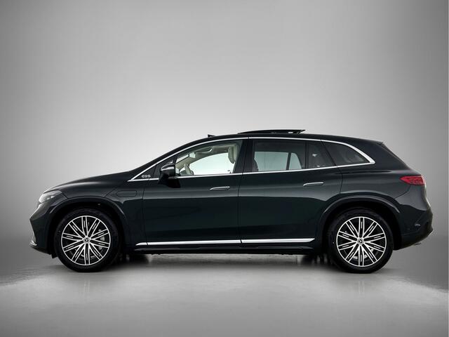 Mercedes-Benz EQS SUV 450+ AMG Premium plus 108 kWh AMG Line | Panorama Schuif-Kanteldak | Achterasbesturing | Distronic | Burmester® 3D-Surround. Inclusief 24 maanden Mercedes-Benz Certified garantie voor Europa.