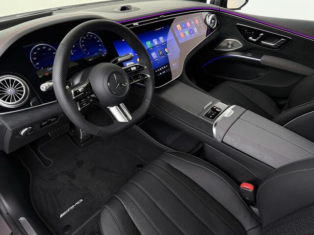 Mercedes-Benz EQS 450+ AMG Line 122 kWh | Premium pakket | 22" lichtmetalen AMG-velgen | Verwarmde voorruit | Verwarmd stuurwiel | Hyperscreen |