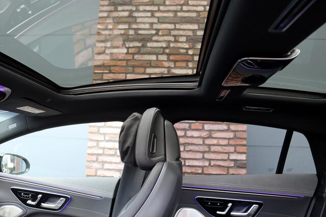 Mercedes-Benz EQS 500 4MATIC AMG Line 108 kWh | Luchtvering | Distronic+ | Hyperscreen | Achterasbesturing | Nekverwarming | Stoelventilatie | Massage | MBUX Tablet | Burmester | Vlakkenverwarming |