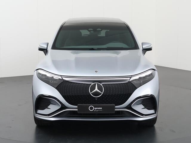 Mercedes-Benz EQS SUV 450 4MATIC AMG Line 7p 118 kWh | Panoramadak | Trekhaak | Hyperscreen | Stoelventilatie Digital Light | Headup |