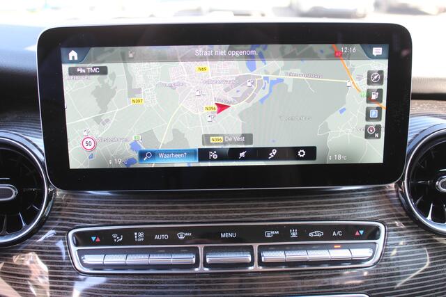 Mercedes-Benz EQV 300 XL L3 90 kWh Airmatic/Luchtvering, 7/8 persoons, Zwarte hemel