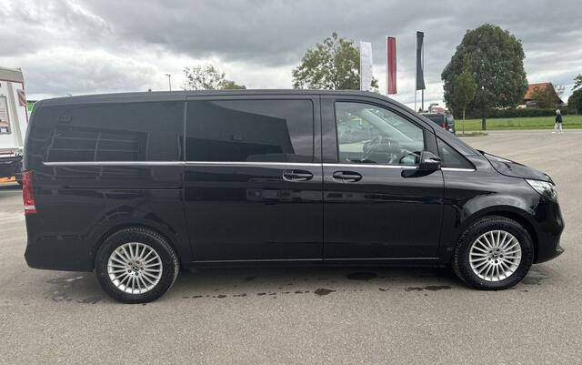 Mercedes-Benz EQV 300 L2 Avantgarde 90 kWh 8-Zitter 47.900 EX BTW Airmatic Leder LED Burmester 360 Camera