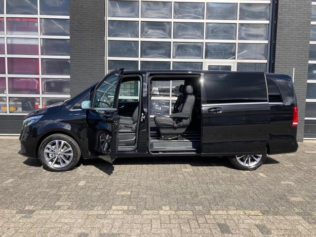 Mercedes-Benz EQV 300 L3 Avantgarde 90 kWh TAXI KLAAR | Automaat | Navigatie | Lederen bekleding | Airmatic | Dubbele elektrische schuifdeur | Led verlichting | Cruise control | 18'' Lichtmetalen velgen |