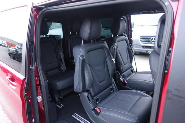 Mercedes-Benz EQV 300 L2 Avantgarde 90 kWh 55.539 incl BTW 6-zitter Leder Stoelkoeling EL. Schuifdeuren LED Navi