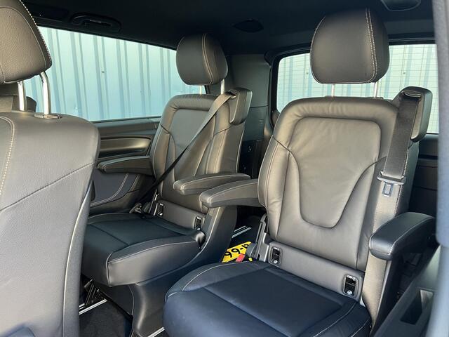 Mercedes-Benz EQV 300 L3 90 kWh Avantgarde Design- pakket | 7- pers. | Airmatic | 360 gr. camera | zwart leder | Distronic | 18"lmv | Navigatie | Elektr. voorstoelen met memory